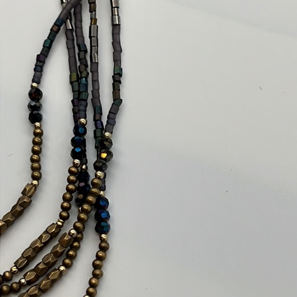 Nakomal Multi-Strand Beaded Necklace - Picture 3 of 6